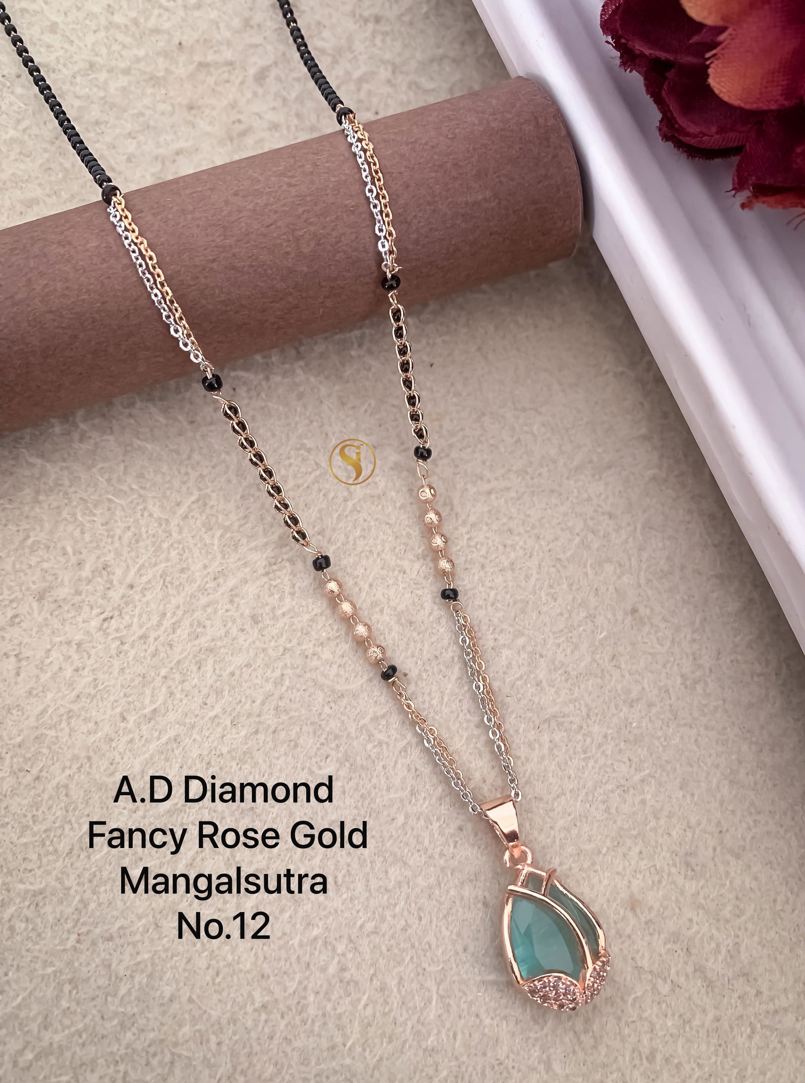 19 Designer AD Diamond Fancy Mangalsutra Wholesalers In Mumbai
